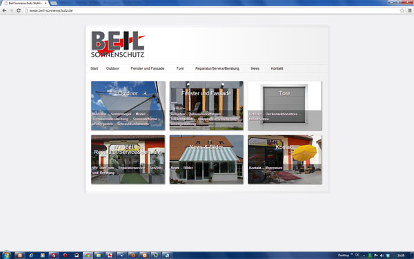 Beil-Sonnenschutz